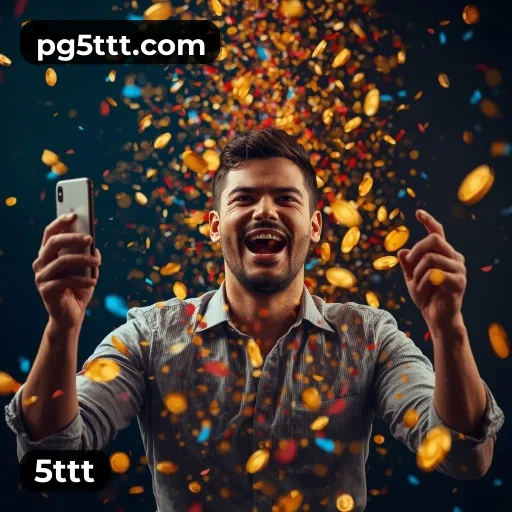 5ttt App bonus area with promotional offers and PIX support